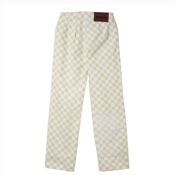 Holiday the Label Kokomo Pant - Cream Check - Picture 2 of 7